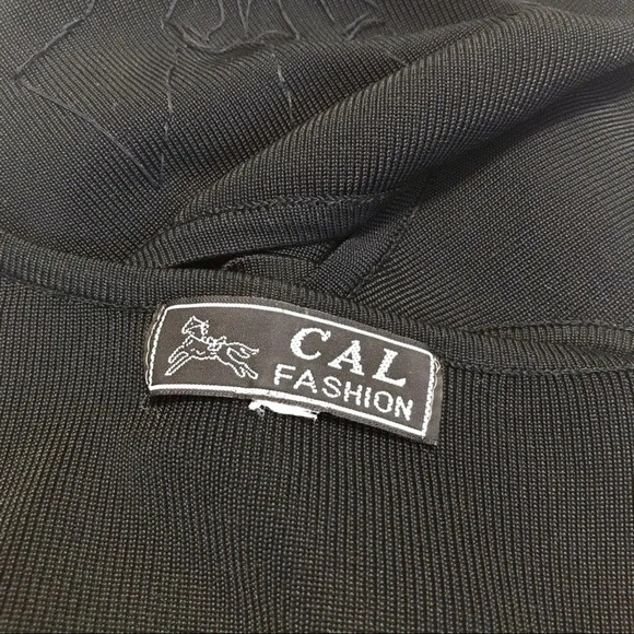 Cal Fashion Black Tank Top Embellishments Women S - Picture 8 of 9